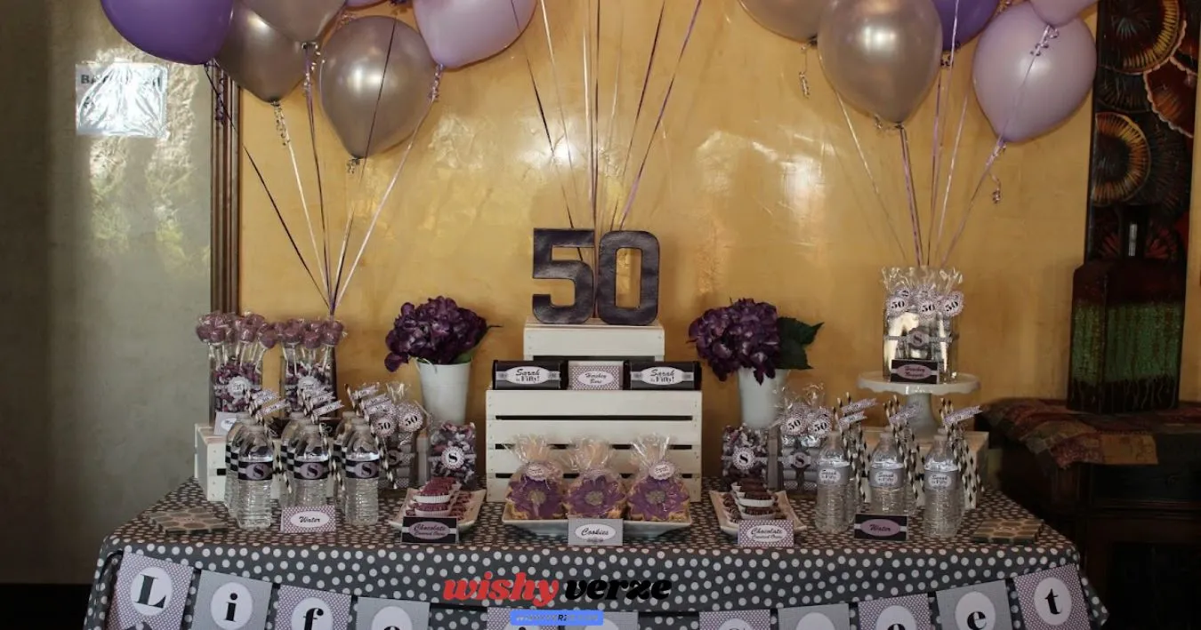 Attending 50th Birthday Party